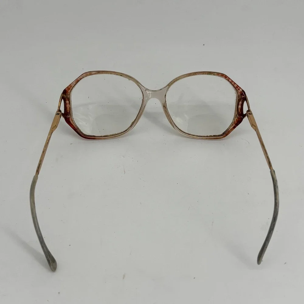 VTG Oversized Butterfly Eyeglasses Italy Berdel‎ Sferoflex Tigerlite Frames only